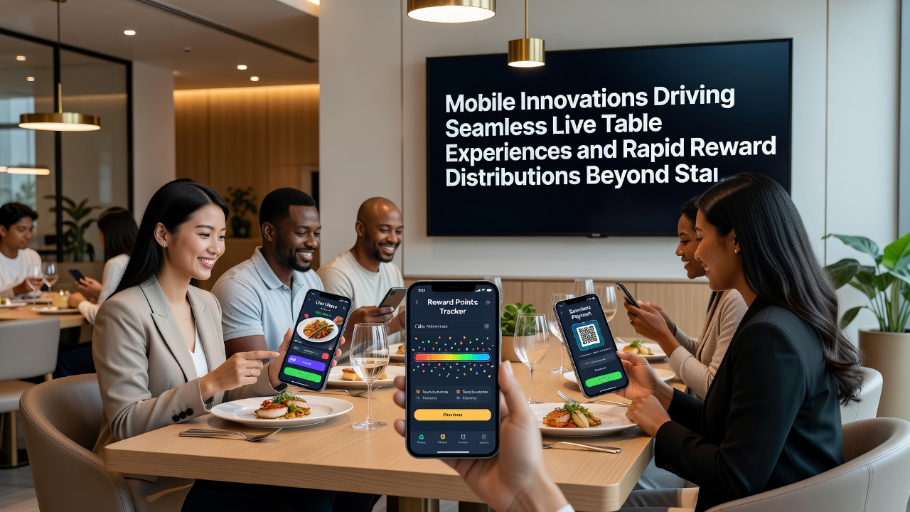 Smartphone screen showing rapid reward distribution after a live table win with confirmation timestamp