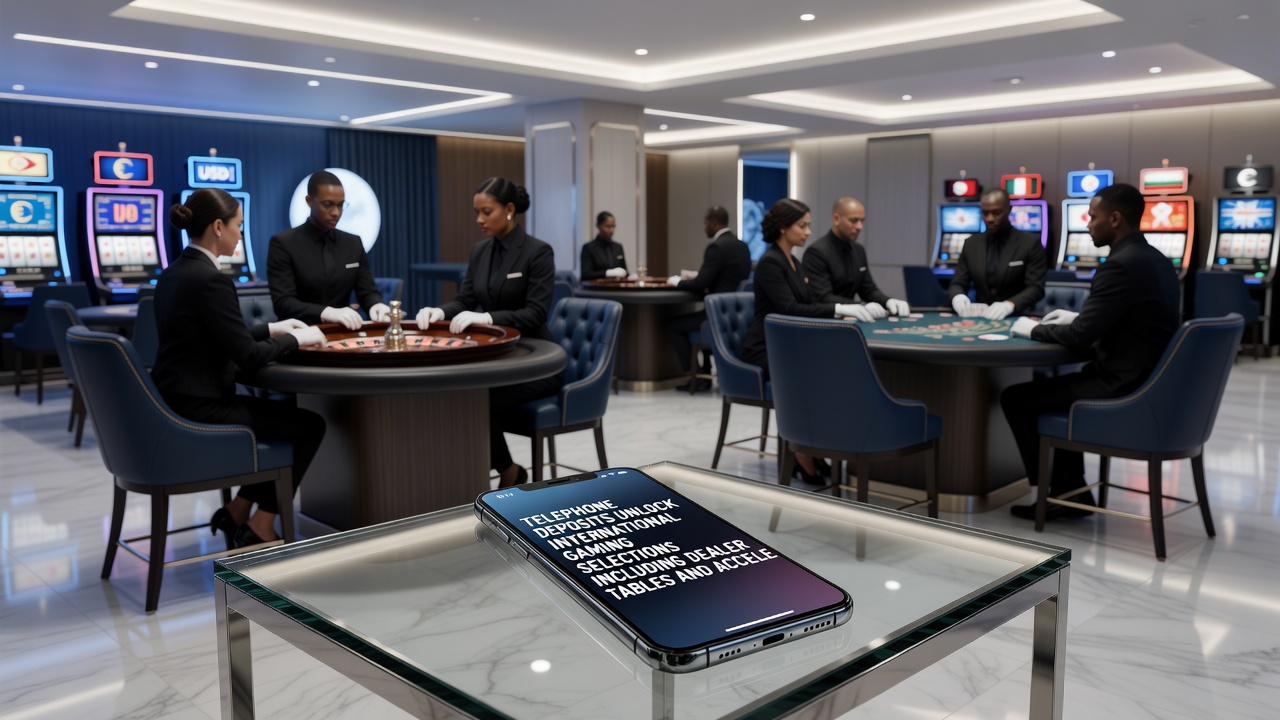 UK player engaging with live dealer tables funded via telephone deposit on a mobile device